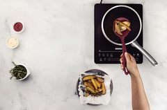 Espumadeira Ability em Nylon Vermelha  - Tramontina