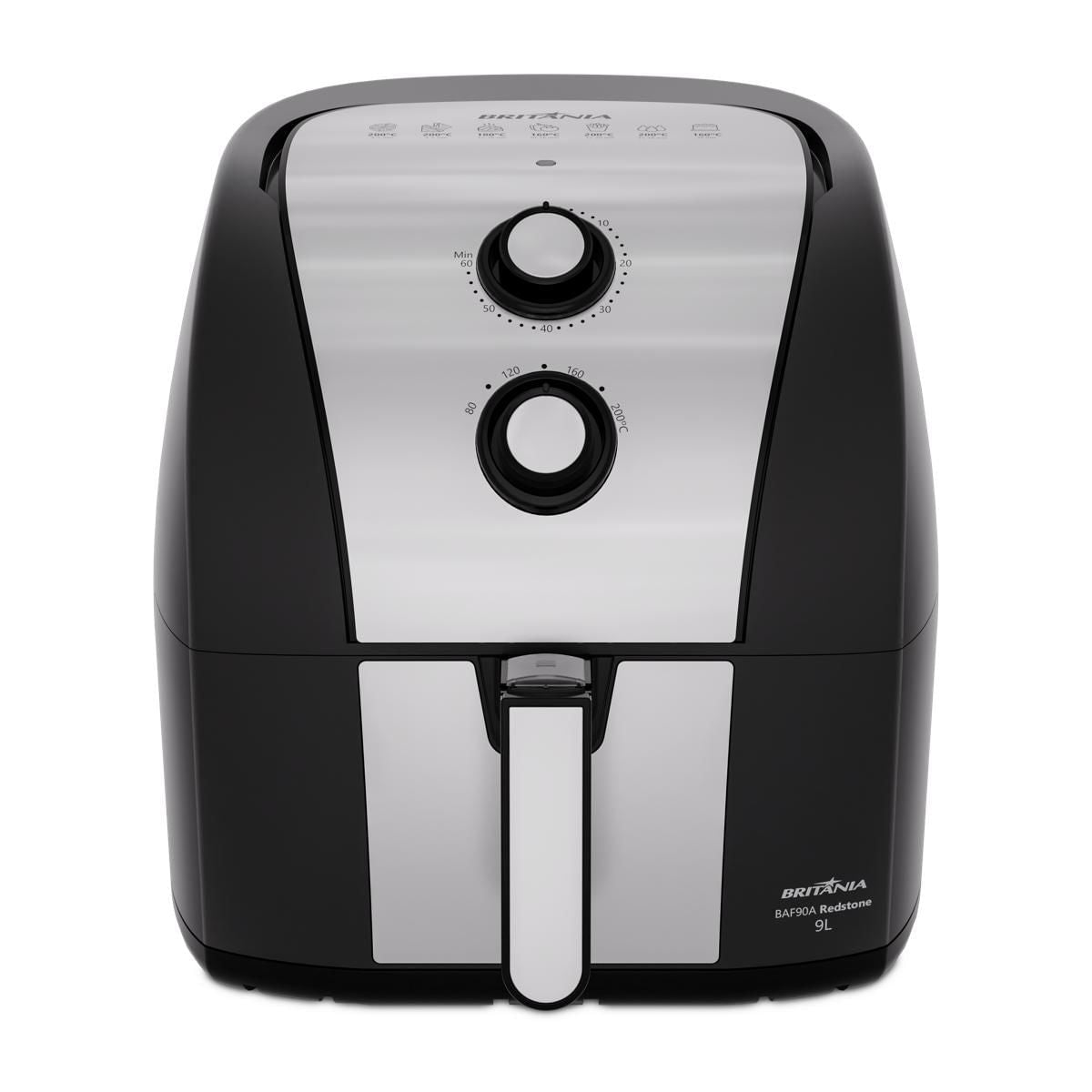 Fritadeira Air Fryer Antiaderente 5,5L 1500W BFR50 - Britânia