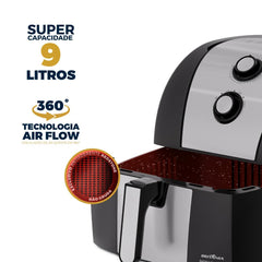 Fritadeira Air Fryer Antiaderente 5,5L 1500W BFR50 - Britânia