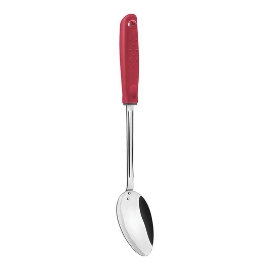 Colher Utilitá Aço Inox Vermelha - Tramontina
