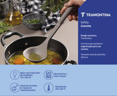 Concha de Silicone Softta Cinza - Tramontina