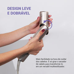 Secador de Cabelos 4 em 1 Dobrável Motor BLDC PSC3500 - Philco