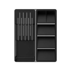 Organizador de Talheres Preto - Martiplast