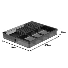 Organizador de Talheres Preto - Martiplast