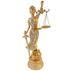 Dama da Justiça com Glitter decorativa - You Bai