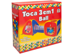 Toca Barraca Infantil 3 em 1 Basket Ball - Braskit