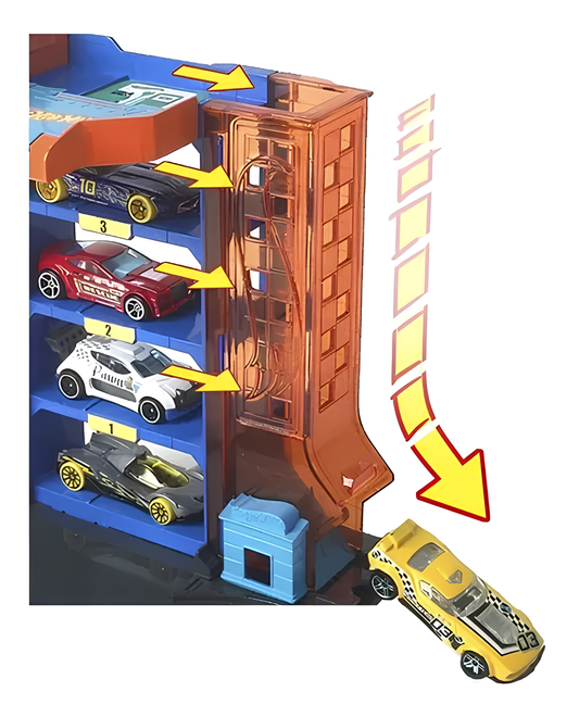 Hot Wheels City Pista Estacionamento - Mattel