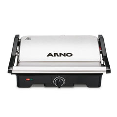 Grill Dual Inox Abertura 180°  127V - Arno