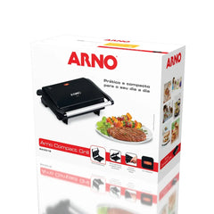Grill Elétrico Panini Preto 127V - Arno