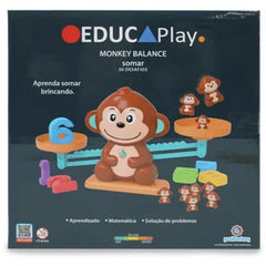 Educaplay Monkey Balance Brinquedo Educativo - Polibrinquedo