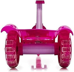 Patinete Rosa com Cesta - Dm Brasil