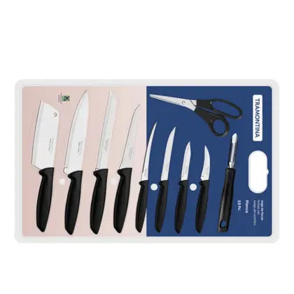 Jogo de Facas Plenus 10 Peças Inox Cozinha - Tramontina