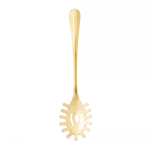 Pegador Dourado para Macarrão - Coliseu