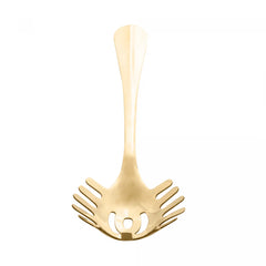Pegador Dourado para Macarrão - Coliseu