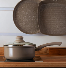 Panela de Indução com Revestimento Cerâmico 18cm - Coliseu