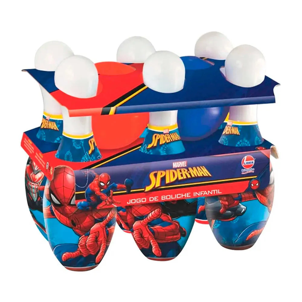 Jogo de Boliche Infantil Spider-Man - Lider