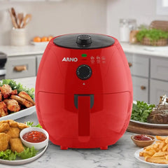 Fritadeira Easy Fry Ey1225b 3,2 Litros Vermelho - Arno