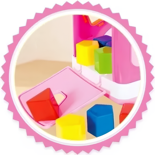 Caminhãozinho Didático com Blocos - Super Toys