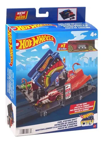 Pista Hot Wheels Posto de Gasolina - Mattel