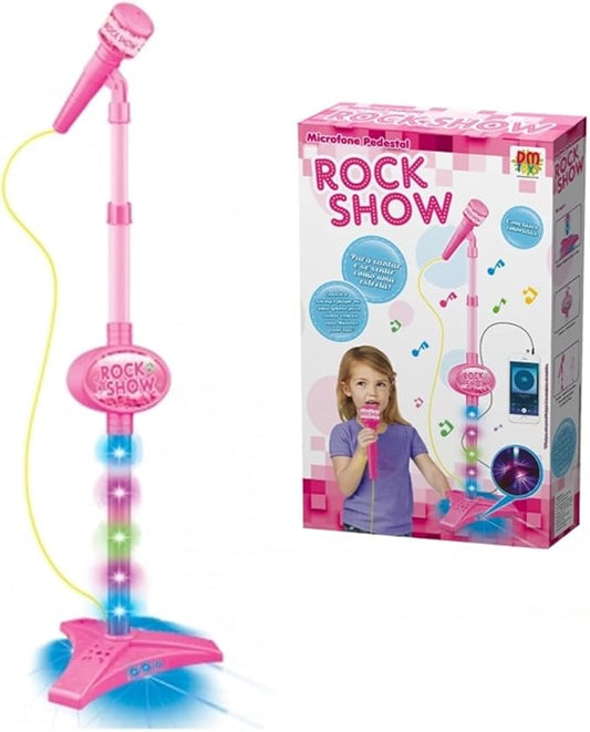 Microfone com Pedestal Infantil - Dm Brasil