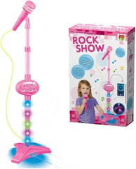 Microfone com Pedestal Infantil - Dm Brasil