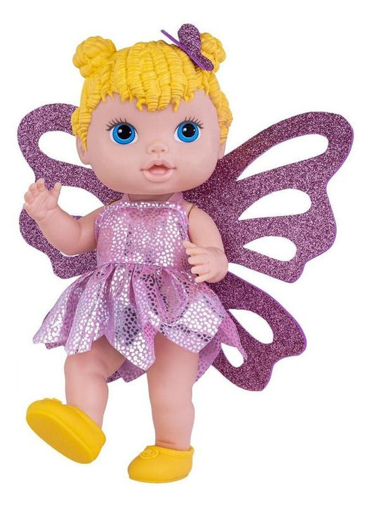 Boneca Fada Loira Bebê - Super Toys