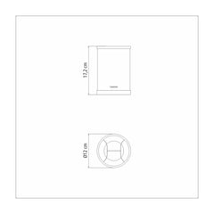 Porta-Utensílios Giratório Plurale em Aço Inox - Tramontina