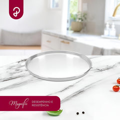 Forma de Pizza Aluminio 35x2cm - Panelux