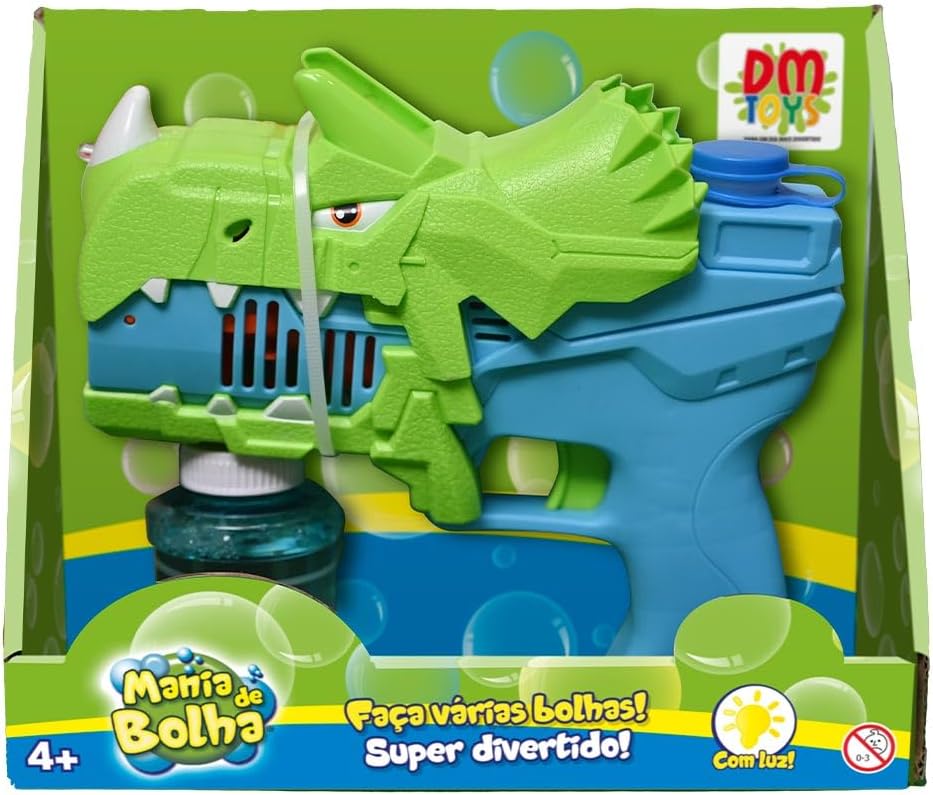 Lança Bolhas Dino - DM Brasil