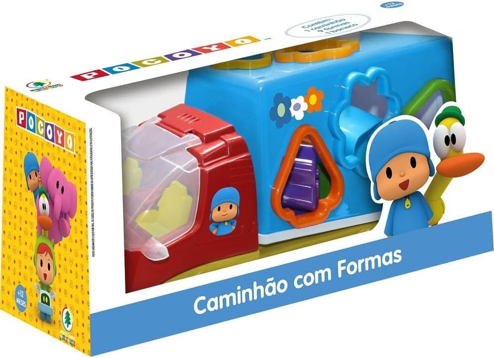 Caminhão de Formas Pocoyo Educativo - Monte Libano