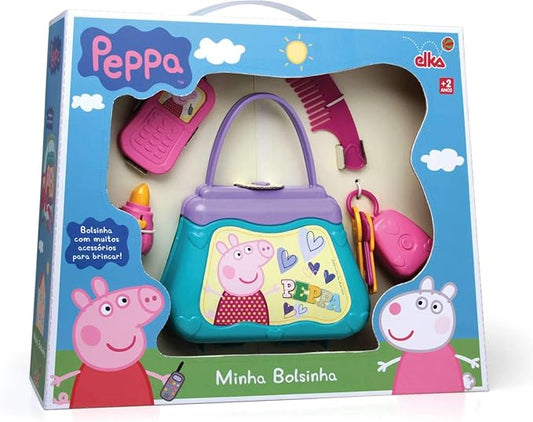 Bolsinha Peppa Pig com Acessórios - Elka