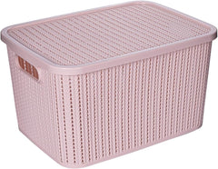 Caixa Organizadora Trama com Tampa 14L - Plasútil