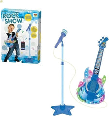 Rock Show Guitarra e Microfone Infantil - DM Brasil