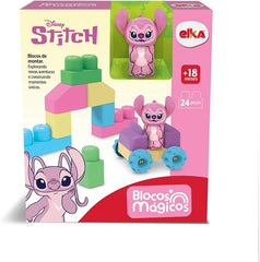 Blocos Mágicos Stitch Angel - Elka