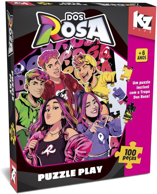 Quebra-Cabeça dos Rosa - Elka