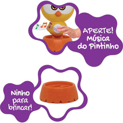 Boneco Pintinho Amarelinho Galinha Pintadinha - Elka