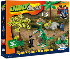 Operação Oviraptor 112 Pcs - Xalingo