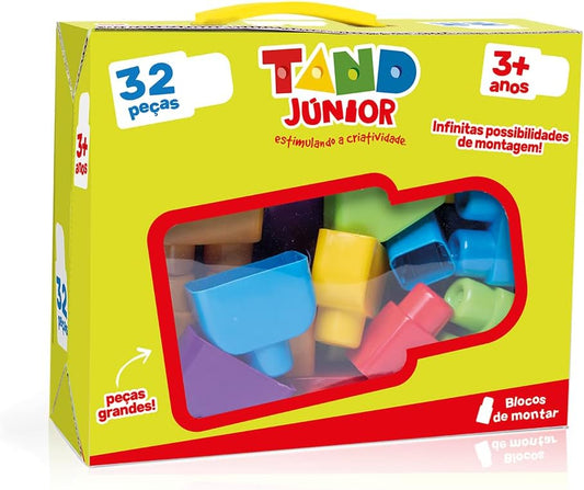 Tand Junior Blocos para Montar 32pcs - Toyster