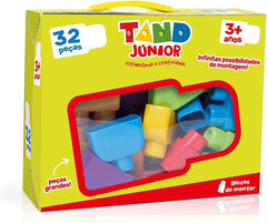 Tand Junior Blocos para Montar 32pcs - Toyster