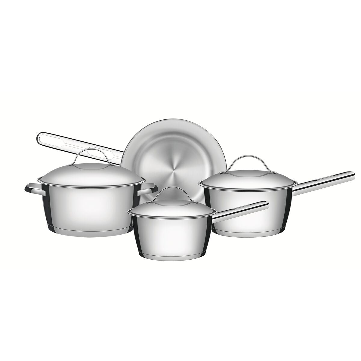 Jogo de Panelas Aço Inox 4 Peças - Tramontina
