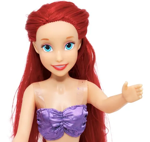 Boneca Ariel Disney Princesas Baby Brink - NovaBrink