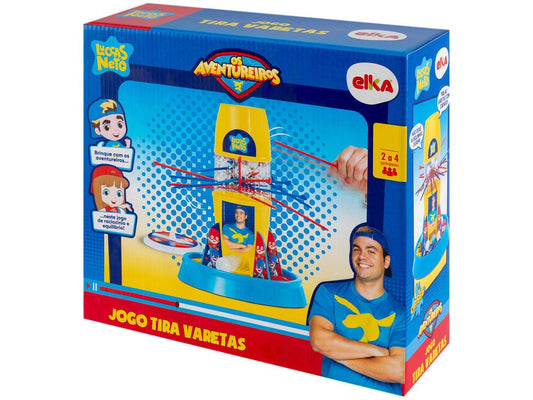 Jogo Tira Varetas Luccas Neto - Elka