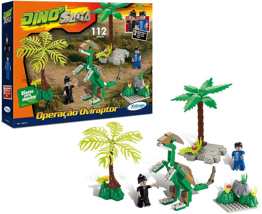 Operação Oviraptor 112 Pcs - Xalingo