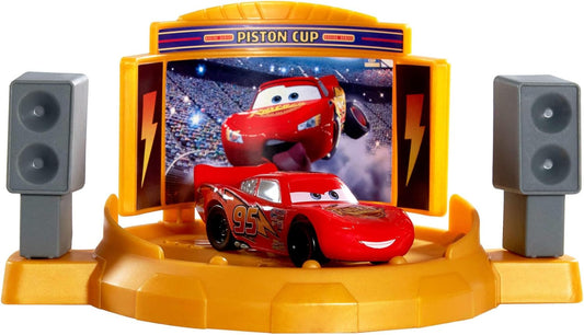 Conjunto Pista de Saltos e Acrobacias Carros Diney - Mattel