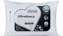 Travesseiro Suporte Extra Firme Altenburg Extra Branco Capa Percal 180 Fios 100% Algodão