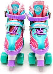 Patins Infantil Violeta Ajustável - Unitoys