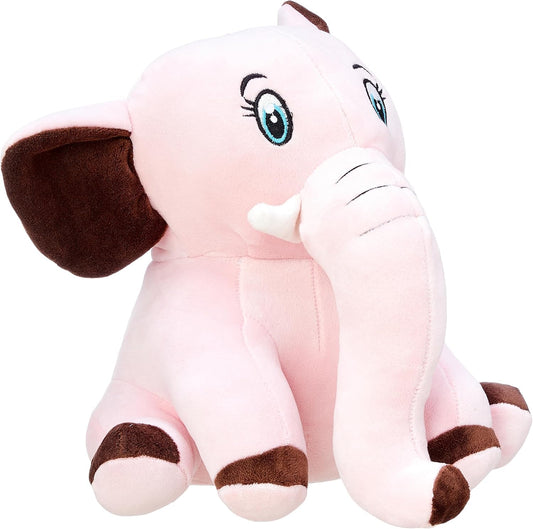 Elefante de Pelúcia Rosa - Lita Pelucia