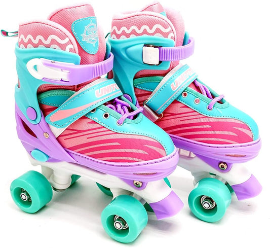 Patins Infantil Violeta Ajustável - Unitoys
