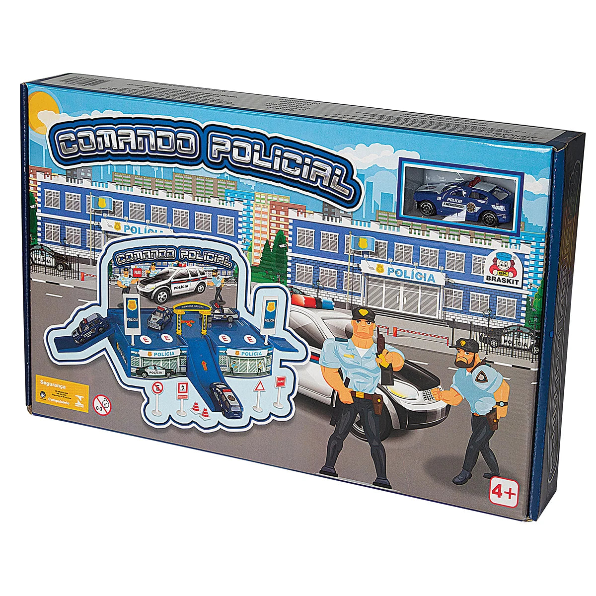 Brinquedo Comando Policial - Braskit