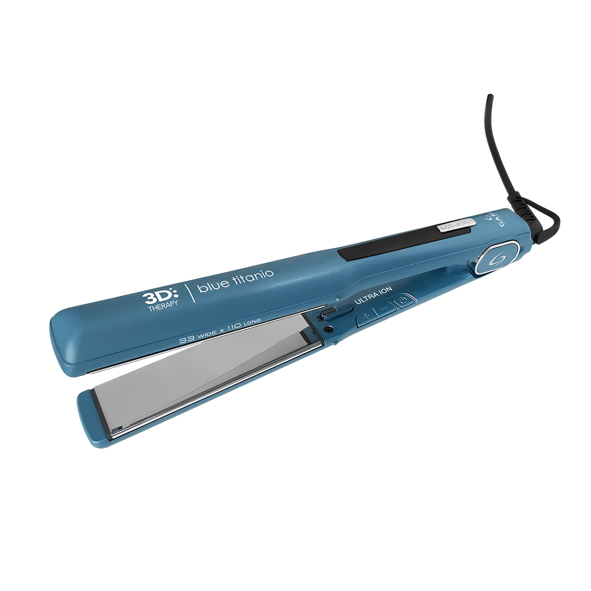 Prancha de Cabelo Titanium Blue 3D Bivolt - Gama